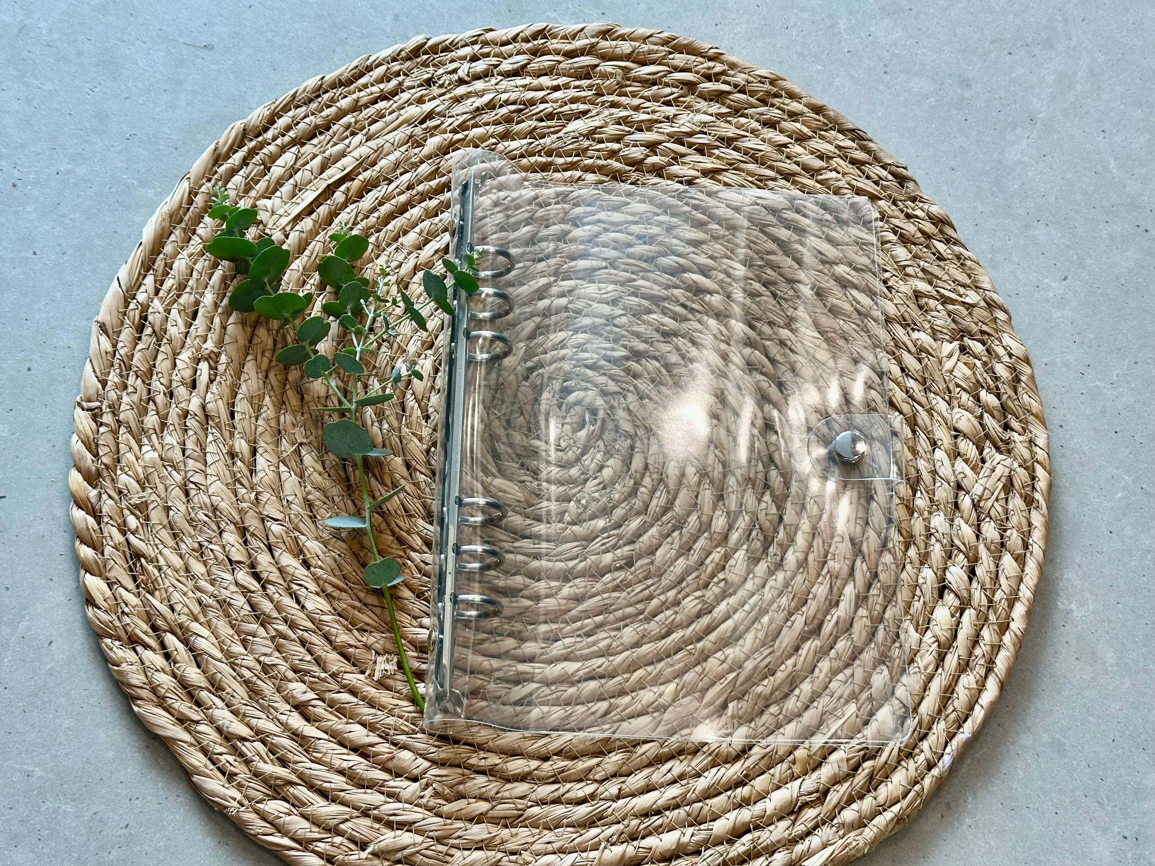 A5 binder transparant