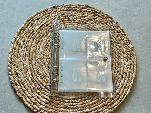 A5 binder transparant