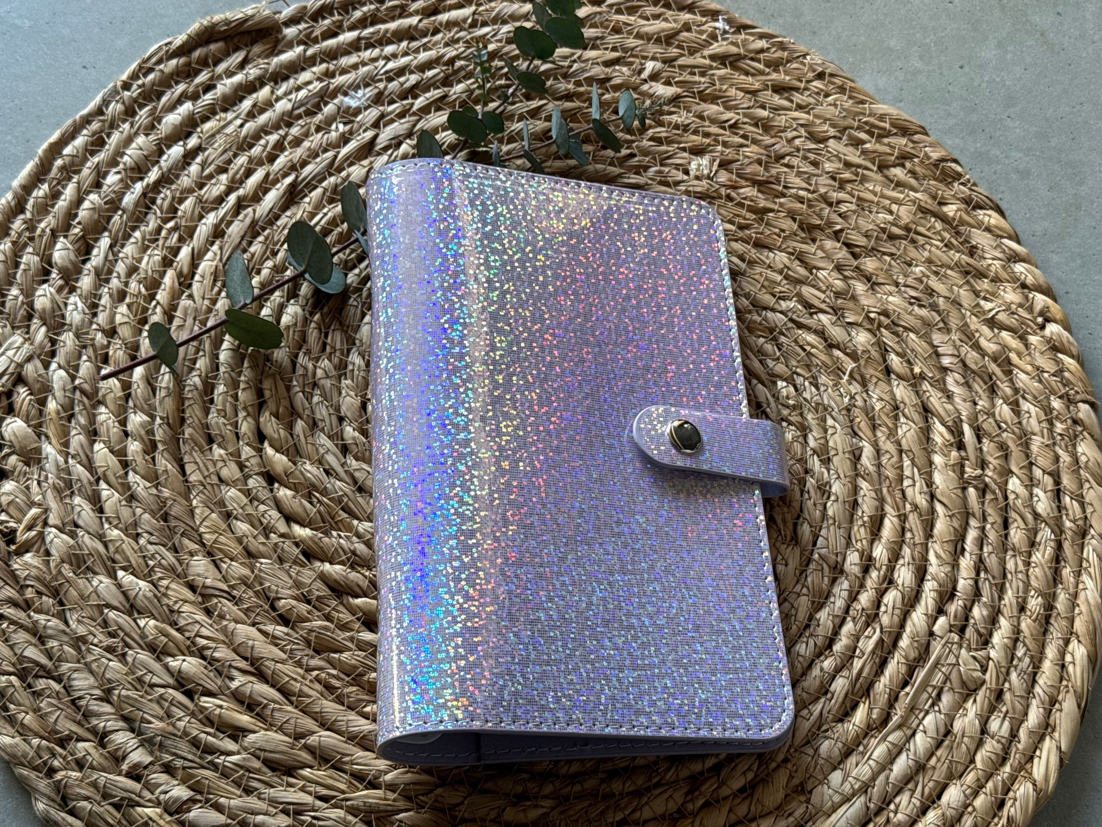 A6 Binder Glitter