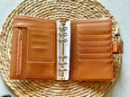 A6 Binder croco