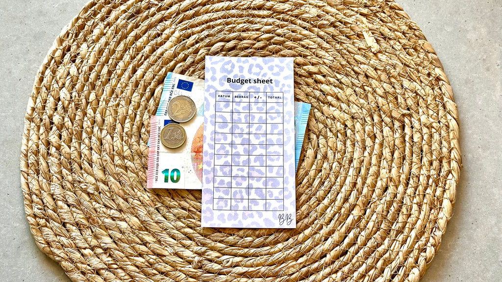 A6 Budget sheets challenge